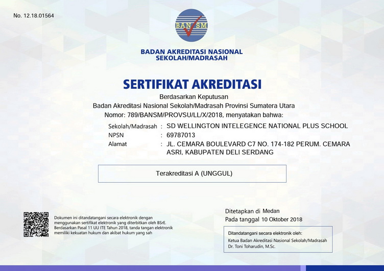 Kindergarten Certificate